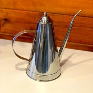 Vintage metal teapot